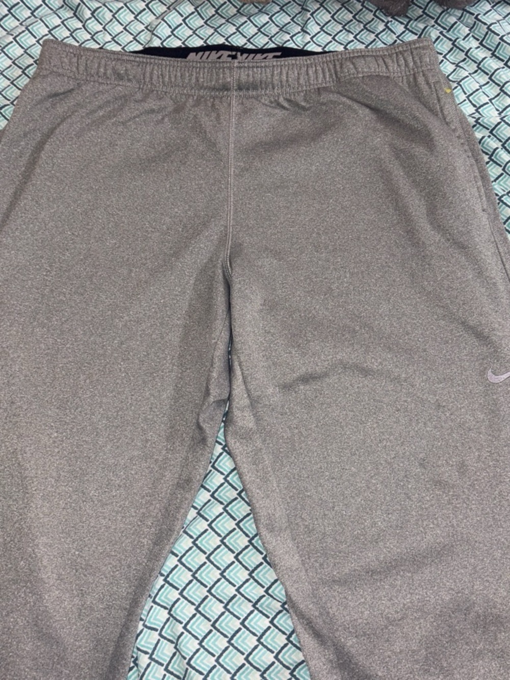 Nike Gray Kids Athletic Sweatpants